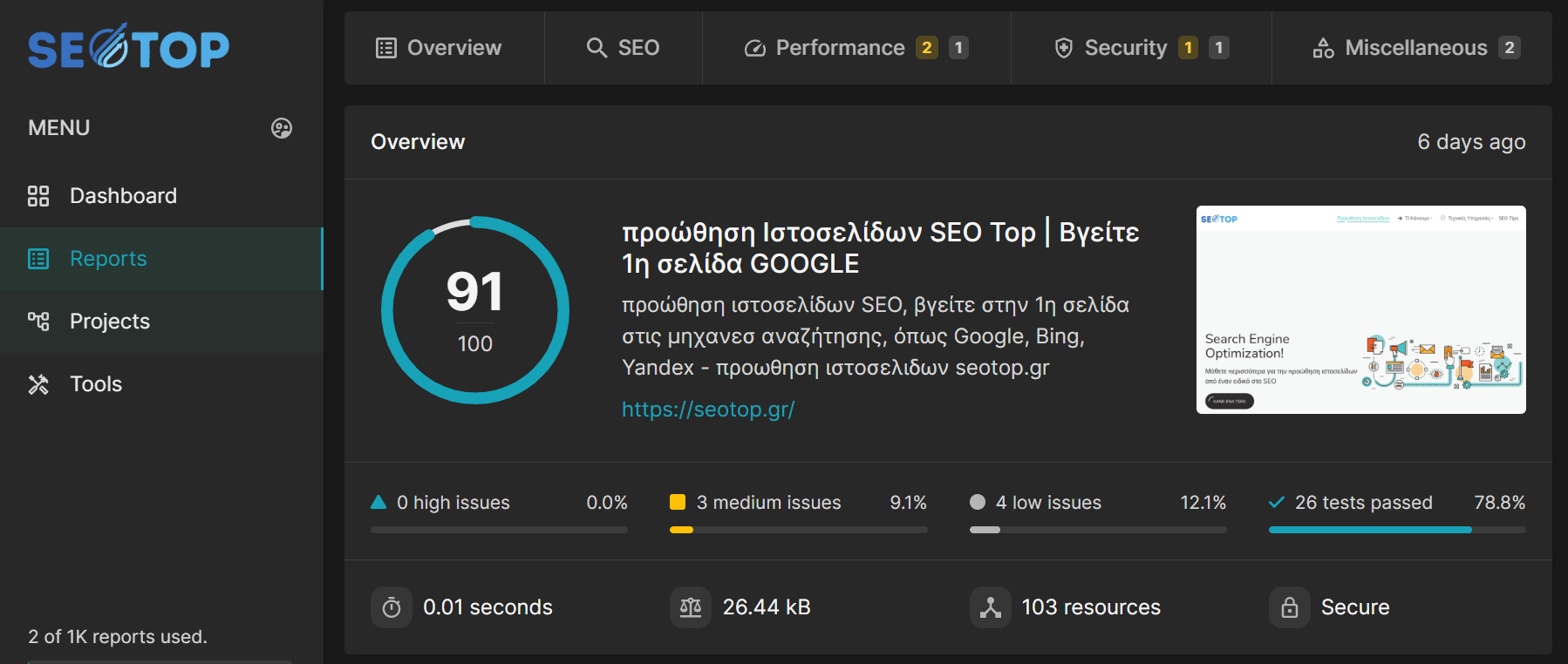 Seo Top Αναλύσεις